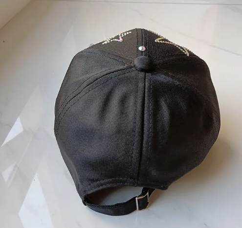 Women's All-match Rhinestone Baseball Cap