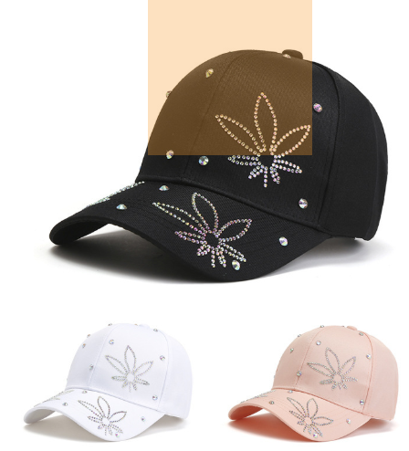 Women's All-match Rhinestone Baseball Cap