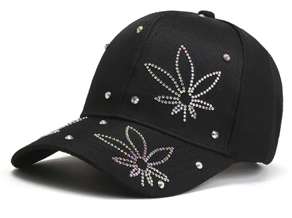 Women's All-match Rhinestone Baseball Cap