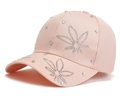 Women's All-match Rhinestone Baseball Cap